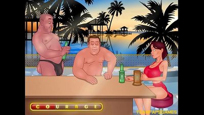 ເດັກນ້ອຍກວາດຢາຢູ່ຣີສອດ bdsm